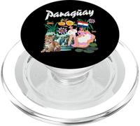 Bandiera del Paraguay, idea per bambini e radici del Paraguay PopSockets PopGrip per MagSafe