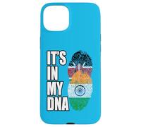 Bandiera del patrimonio del DNA del Kenya e dell'India Custodia per iPhone 15 Plus