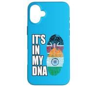 Bandiera del patrimonio del DNA del Kenya e dell'India Custodia per iPhone 16 Plus