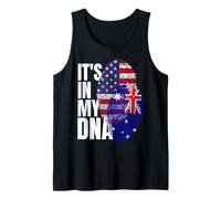 Bandiera del Patrimonio del Dna della Miscela Australiana e Canotta