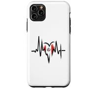 Bandiera del Perù Battito cardiaco - patriottica patria amante del Perù Custodia per iPhone 11 Pro Max