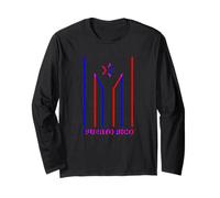 Bandiera del Porto Rico Boricua Bandera EDM Pride Maglia a Manica
