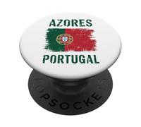 Bandiera del Portogallo Isole Azzorre souvenir I Love Portogallo PopSockets PopGrip Adesivo