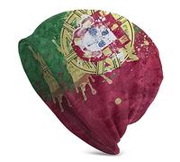 Bandiera del Portogallo Stemma Repubblica Berretti a Maglia Sottili Cappelli da Donna da Uomo Berretti di Copertura Lavorati a Maglia