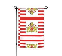 Bandiera del Senato di Brema, bandiere da patio stampate, 30,5 x 45,7 cm, adatta per balcone, patio e decorazione vaso di fiori.