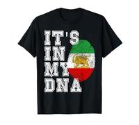 Bandiera del Sole del Leone dell'Iran, Iran, Persiano, Bandiera dell'Iran. Maglietta