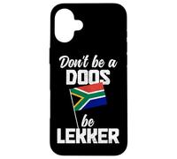 Bandiera del Sud Africa Afrikaans Funny African Roots Pride Custodia per iPhone 16 Plus
