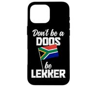 Bandiera del Sud Africa Afrikaans Funny African Roots Pride Custodia per iPhone 16 Pro Max
