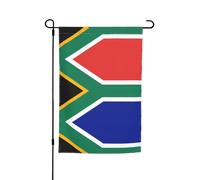 Bandiera del Sud Africa Bandiere decorative stampate, bandiere per patio esterno, 30,5 x 45,7 cm, adatte per patio e decorazione esterna.