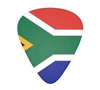 Bandiera del Sud Africa Il plettro per chitarra da 12 pezzi è adatto a varie chitarre elettriche, chitarre acustiche e bassi