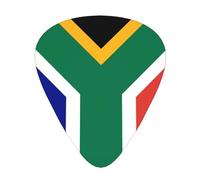 Bandiera del Sud Africa Plettri per chitarra Plettri per chitarra basso 12 pezzi