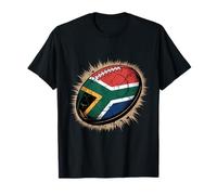 Bandiera del Sud Africa Rugby Bokke Uomini Donne Bambini Ragazze Maglietta