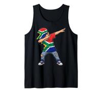 Bandiera del Sudafrica Dabbing Boy National Pride Canotta