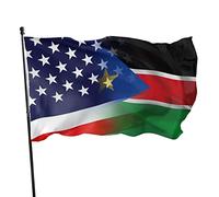 Bandiera del Sudan del Sud, 9,1 x 1,5 m, striscioni da parete dai colori vivaci e resistenti allo sbiadimento UV, per esterni e interni