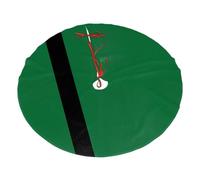 Bandiera del Sultanato di Delhi stampata copertura per albero di Natale in pile di poliestere 121,9 cm, base per albero di Natale