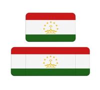 Bandiera Del Tagikistan Stampa Tappeti Da Cucina Stuoia Stuoie Da Cucina Per Pavimento 2 Pezzi Per Pavimento Casa Ufficio Lavanderia