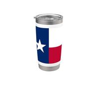 Bandiera del Texas Bicchiere termico in acciaio inox doppia parete