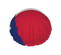 Bandiera Del Texas Cuffia Da Doccia Per Gli Uomini Cap Donne Riutilizzabile Impermeabile Lungo Spessa Cura Dei Capelli Breve Bagno