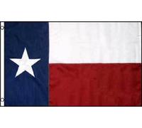 Bandiera Del Texas Ricamata Cucita In Nylon 600D 4'x6'