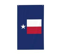 Bandiera del Texas stampa esterna decorativa bandiera display tutte le stagioni modello su un solo lato cortile portico patio