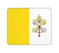 Bandiera del Vaticano 7,9 x 24,1 cm, tappetino per mouse da gioco, multi-codice