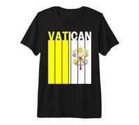 Bandiera del Vaticano Maglietta Premium