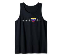Bandiera del Venezuela Heartbeat Venezuelan Pride Canotta