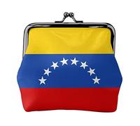 Bandiera del Venezuela Portamonete Stampata Per Le Donne Borsa Del Raccoglitore Dell'unità di elaborazione Del Sacchetto Del Cambiamento Del Cuoio Dell'unità di elaborazione Sacchetto Dell'annata