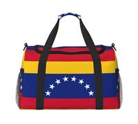 Bandiera del Venezuela Stampa Grande Capacità Mano Carry Bag per le Donne Pieghevole Carry On Tote per Viaggio in Aereo