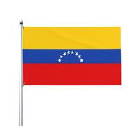 Bandiera del Venezuela Stampe Bandiere decorative per esterni 0,9 x 1,5 m leggere e belle adatte per cortili all'aperto e celebrazioni di festival.