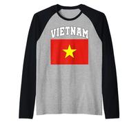 Bandiera del Vietnam Cultura del patrimonio vietnamita Diaspora vietnamita Maglia con Maniche Raglan