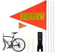 Bandiera Della Bici Sicurezza Per Biciclette Bandierina Bicicletta Bandiere