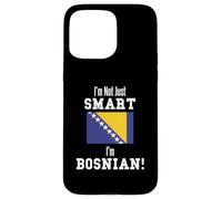 Bandiera della Bosnia Non Sono Solo Intelligente Custodia per iPhone 15 Pro Max