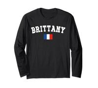 Bandiera della Bretagna Francia Tricolore Viaggio Souvenir Maglia a Manica