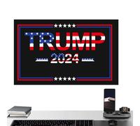 Bandiera della campagna 2024, Banner della campagna 2024 | Banner della campagna luminosi per le elezioni americane - Poster di sfondo resistente alle intemperie e sbiadimento, poster d