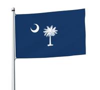 Bandiera della Carolina del Sud con stampa per esterni patriottica decorativa per esterni per la Coppa del Mondo 2026 Display