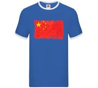 Bandiera Della Cina - Ringer Da Uomo - Bandiera Della Repubblica Di Pechino Asia