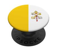 Bandiera della città del Vaticano PopSockets PopGrip Adesivo
