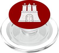BANDIERA DELLA CITTÀ DI AMBURGO GERMANIA PopSockets PopGrip per MagSafe