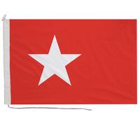 Bandiera della città di Maastricht con corda e levetta - fatta a mano nel Reg...