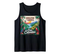 Bandiera della Colombia Ande Mountain Colombian Gear Columbia Flag Canotta