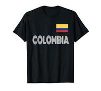 Bandiera della Colombia Calcio Regalo Maglietta