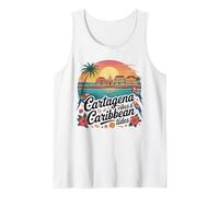 Bandiera della Colombia Cartagena Caraibi Colombia Bandiera Canotta