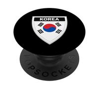 Bandiera della Corea: stemma coreano PopSockets PopGrip Adesivo