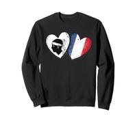 Bandiera della Corsica Francia Cuore Corsican Pride Design Felpa