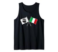 Bandiera della Corsica Italia attraversata Corsican Pride Design Canotta