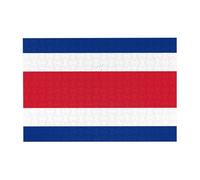 Bandiera della Costa Rica - Puzzle orizzontale in legno, 300 pezzi, per il tempo libero e la creatività della famiglia