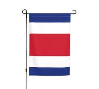 Bandiera della Costa Rica Stampa Festività Giardino Bandiere 30,5 x 45,7 cm Tutte Le Stagioni Bandiera Outdoor Yard Decor Per Patios
