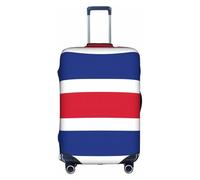Bandiera della Costa Rica valigia valigia trolley Protector elastico lavabile antigraffio misura 45-81 cm, bianco, XL