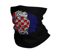 Bandiera della Croazia con Dna Croato Uomo Donna Bandana Multiuso Fascia per Capelli Antivento Sciarpa A Tubo per Escursionismo Yoga Arrampicata